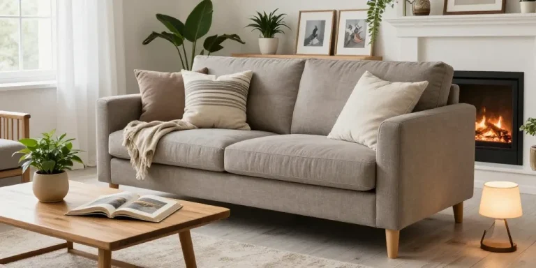chaleureux idee deco salon cosy